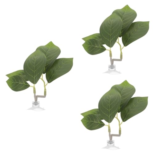 WOONEKY 3 Stücke Betta Fisch Spawning Blatt Decor Dekorative Betta Hängematte Aquarium Tank Dekoration Realistische Fisch Blatt WOONEKY 3 Stücke Betta Fisch Spawning Blatt Decor Dekorative Betta Hängematte Aquarium Tank Dekoration Realistische Fisch Blatt von WOONEKY