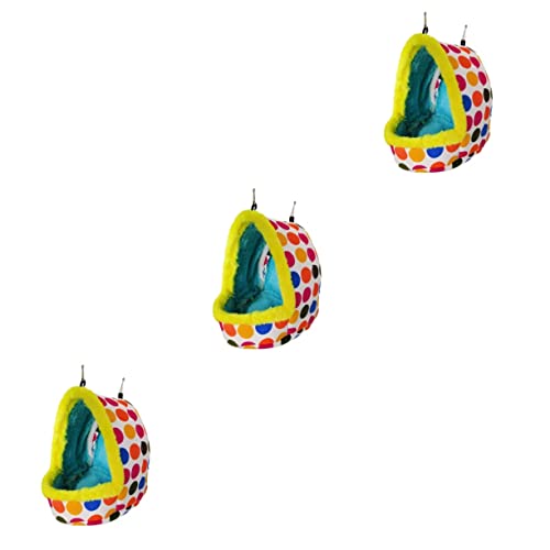 WOONEKY 3st Indoor-vogelnest Chimmy Plüsch Chinchilla-Spielzeug Kuschelhöhle Zum Aufhängen Für Papageien Papageienbett Verdicken Vogel Hängendes Bett Hängendes Schaukelbett Hängematte WOONEKY 3st Indoor-vogelnest Chimmy Plüsch Chinchilla-Spielzeug Kuschelhöhle Zum Aufhängen Für Papageien Papageienbett Verdicken Vogel Hängendes Bett Hängendes Schaukelbett Hängematte von WOONEKY