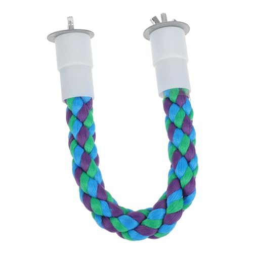 WOONEKY 3st Papagei Kletterseil Aus Baumwolle Vogel Baumwollseil Papageienspielzeug Lustiges Nymphensittich-Spielzeug Vogel-Bungee-Seil Vogel-baumwollschaukel Papageienzubehör Spielzeuge WOONEKY 3st Papagei Kletterseil Aus Baumwolle Vogel Baumwollseil Papageienspielzeug Lustiges Nymphensittich-Spielzeug Vogel-Bungee-Seil Vogel-baumwollschaukel Papageienzubehör Spielzeuge von WOONEKY