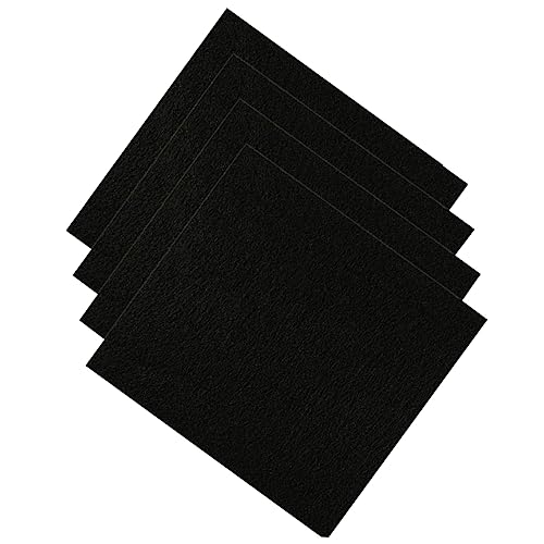WOONEKY 4 Stück Aktivkohle Filter für Katzentoilette Teiliges Geruchsneutralisierende Filtration Passend für Verschiedene Katzentoiletten aus Hochwertigem Material Entfernt Unangenehme von WOONEKY