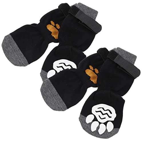 WOONEKY Haustiersocken Für Hunde 4 Stück Entzückende Hundesocken Pfoten Hundesocken Aus Baumwolle Verschleißfest Atmungsaktiv Hundezubehör Leicht Zu Tragen WOONEKY Haustiersocken Für Hunde 4 Stück Entzückende Hundesocken Pfoten Hundesocken Aus Baumwolle Verschleißfest Atmungsaktiv Hundezubehör Leicht Zu Tragen von WOONEKY