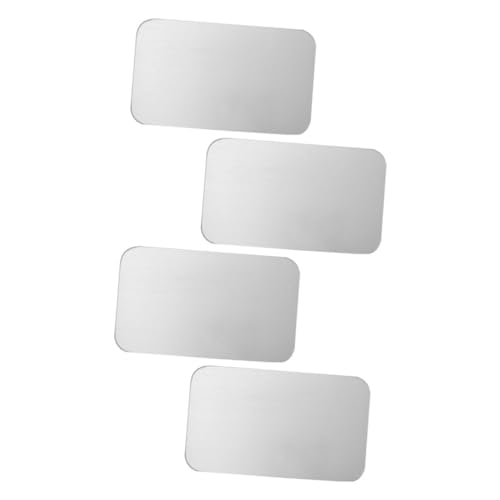 WOONEKY 4stücke Hamster-kühlmatte Aluminium -kühlpad Für Sommer Für Kaninchen Katzen Und Andere Kleintiere Mittelgroß WOONEKY 4stücke Hamster-kühlmatte Aluminium -kühlpad Für Sommer Für Kaninchen Katzen Und Andere Kleintiere Mittelgroß von WOONEKY