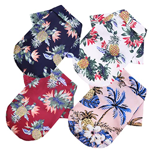 WOONEKY Sommer-Haustier-Shirt modische Hunde-Outfits cool und atmungsaktiv für Partys und Fotos von WOONEKY
