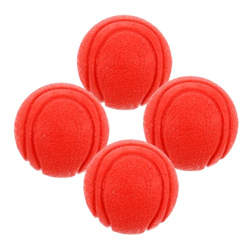 WOONEKY Hundebälle Aus Gummi 5 cm Interaktives Beißspielzeug Für Welpen Große Und Mittelgroße Hunde WOONEKY Hundebälle Aus Gummi 5 cm Interaktives Beißspielzeug Für Welpen Große Und Mittelgroße Hunde von WOONEKY