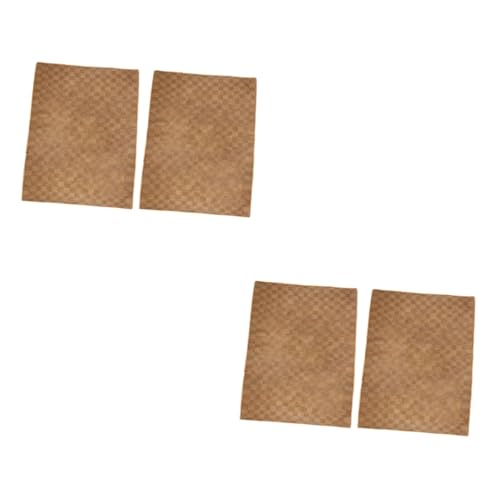 WOONEKY 4 Stück Haustiermatte Hund Katze Sommer Bodenbelag Kühlmatte Für Katzen Spoosie-Pads Eismatte Für Haustiere Kühlmatte Für Tiere Kühlkissen Für Katzen Bodenmatratze Brown Rattan WOONEKY 4 Stück Haustiermatte Hund Katze Sommer Bodenbelag Kühlmatte Für Katzen Spoosie-Pads Eismatte Für Haustiere Kühlmatte Für Tiere Kühlkissen Für Katzen Bodenmatratze Brown Rattan von WOONEKY