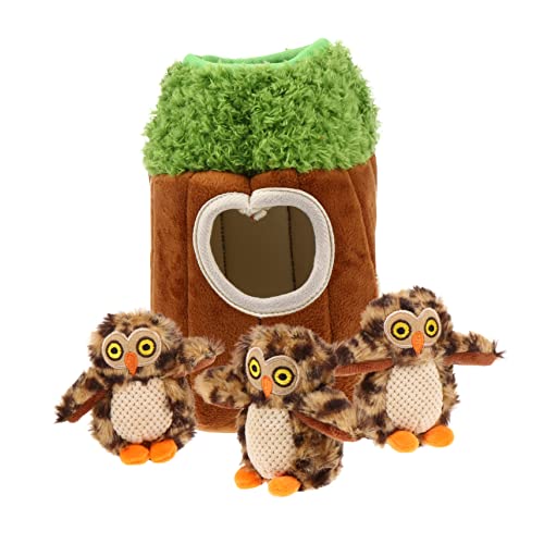 WOONEKY Quietschspielzeug-Kollektion für Hunde 4er-Pack Versteckspiel-Plüschspielzeug für Hunde zum Kauen und zur Unterhaltung WOONEKY Quietschspielzeug-Kollektion für Hunde 4er-Pack Versteckspiel-Plüschspielzeug für Hunde zum Kauen und zur Unterhaltung von WOONEKY