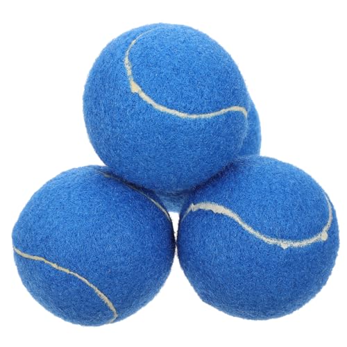 WOONEKY 4 Stück Hundespielzeug Tennisbälle aus Interaktive Trainingsbälle für Hunde Kauspielzeuge für Welpen und Haustiere für Drinnen und Draußen WOONEKY 4 Stück Hundespielzeug Tennisbälle aus Interaktive Trainingsbälle für Hunde Kauspielzeuge für Welpen und Haustiere für Drinnen und Draußen von WOONEKY