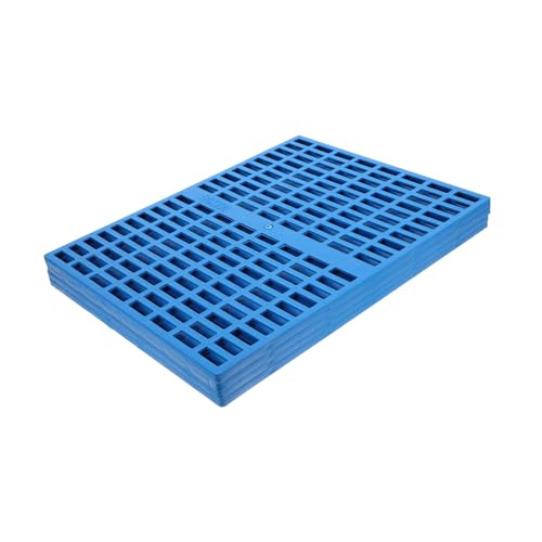 WOONEKY 4 Stück Kaninchenmatten, Ruhematte Für Kaninchenkäfige, Hasenkäfigmatten, Kaninchenkäfigmatte, Wiederverwendbare Hasenpolster Aus Kunststoff, Hasenkäfigpolster, Hasenkäfig von WOONEKY