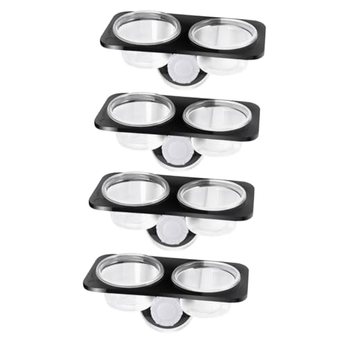 WOONEKY 2sets Praktische Feeder Reptil Lebensmittel Schüssel Tasse Haustier Wasser Gericht Für Einfache Reinigung 2 Stücke * 2 WOONEKY 2sets Praktische Feeder Reptil Lebensmittel Schüssel Tasse Haustier Wasser Gericht Für Einfache Reinigung 2 Stücke * 2 von WOONEKY