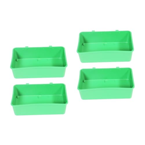 WOONEKY 2sets Papagei Reinigung Zubehör Vogel Badewanne Große Abnehmbare Sicher Für Haustiere Tragbare 2 Stücke * 2 von WOONEKY