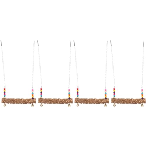 WOONEKY 4 Stück Vogelschaukelspielzeug Henne Spielsachen Holzschaukel Outdoor Spielzeuge Schaukel Aus Papageienholz Vogel Stehende Stange Hähnchenständer Aus Holz Küken Schaukel Protokoll WOONEKY 4 Stück Vogelschaukelspielzeug Henne Spielsachen Holzschaukel Outdoor Spielzeuge Schaukel Aus Papageienholz Vogel Stehende Stange Hähnchenständer Aus Holz Küken Schaukel Protokoll von WOONEKY