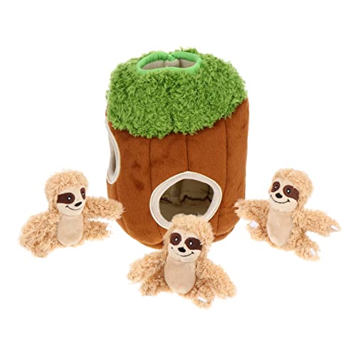WOONEKY 4 Stück Hundeplüsch-tierspielzeug Quietschendes Kauspielzeug Für Hunde Lustige Aktivitätsspiele Für Die Tägliche Spielzeit des Haustiers WOONEKY 4 Stück Hundeplüsch-tierspielzeug Quietschendes Kauspielzeug Für Hunde Lustige Aktivitätsspiele Für Die Tägliche Spielzeit des Haustiers von WOONEKY