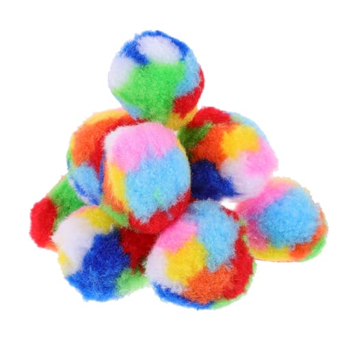 WOONEKY 40stücke Katzenball Spielzeug Katzen-regenbogenbälle Kätzchen-regenbogenbälle Aus Leichtem Plüschmaterial Interaktives Katzenspielzeug Für Haustierbedarf WOONEKY 40stücke Katzenball Spielzeug Katzen-regenbogenbälle Kätzchen-regenbogenbälle Aus Leichtem Plüschmaterial Interaktives Katzenspielzeug Für Haustierbedarf von WOONEKY