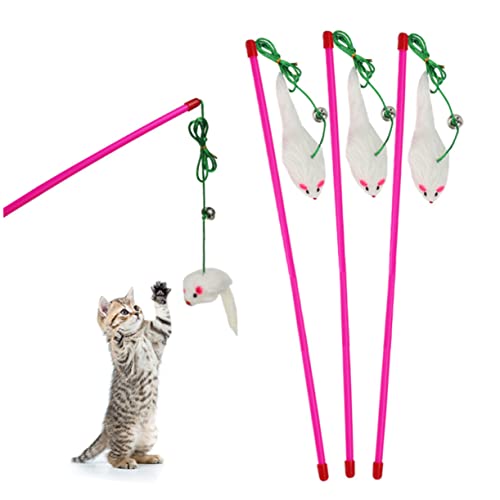 WOONEKY Katzenmaus-Spielzeug 5 Stück Plüschmaus-Design Katzenspielzeug Interaktives Spielzeug Für Katzen Und Kätzchen Spieltraining Zufällige Farbe WOONEKY Katzenmaus-Spielzeug 5 Stück Plüschmaus-Design Katzenspielzeug Interaktives Spielzeug Für Katzen Und Kätzchen Spieltraining Zufällige Farbe von WOONEKY