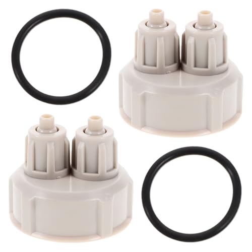 WOONEKY 3 Sets Aquarium Co2 Diffusor Zubehör Co2 Flaschenverschluss Für Aquarium Material Sicher Für Fische Und Pflanzen 2 Stück * 3 WOONEKY 3 Sets Aquarium Co2 Diffusor Zubehör Co2 Flaschenverschluss Für Aquarium Material Sicher Für Fische Und Pflanzen 2 Stück * 3 von WOONEKY