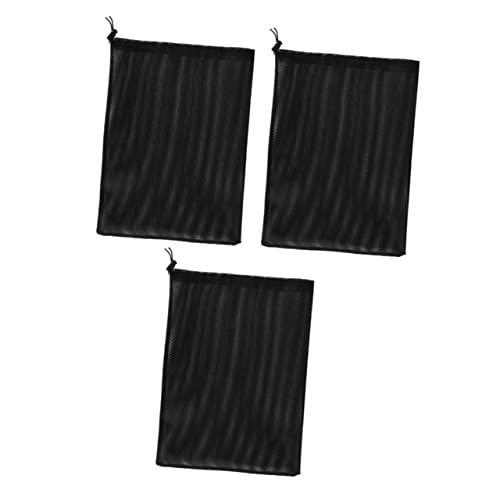 WOONEKY 2 Sets Netz Für Teichpumpe Filterbeutel Für Wasserpumpe Polyester Kordelzug Netzbeutel Für Poolfilter 3 Stück * 2 von WOONEKY