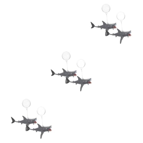 WOONEKY 6 Sets Schwimmende Aquarium-Dekoration Hai-Form Aquarium-Ornament Sicheres Material Nicht Lebensecht Für Aquarium-zubehör WOONEKY 6 Sets Schwimmende Aquarium-Dekoration Hai-Form Aquarium-Ornament Sicheres Material Nicht Lebensecht Für Aquarium-zubehör von WOONEKY