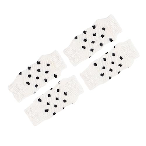 WOONEKY Socken Katze 8 STK Cartoon-socken Welpenschuhe Für Kleine Hunde Welpen-beinärmel Hundebeinabdeckung Knieschützer Für Hunde Beinwärmer Für Katzen Verschleißfeste Beinstrümpfe Weiß Elasthan WOONEKY Socken Katze 8 STK Cartoon-socken Welpenschuhe Für Kleine Hunde Welpen-beinärmel Hundebeinabdeckung Knieschützer Für Hunde Beinwärmer Für Katzen Verschleißfeste Beinstrümpfe Weiß Elasthan von WOONEKY