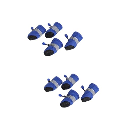 WOONEKY 8 STK Haustierschuhe - Slip-Hundeschuhe Hundeschuhe für heiße Straßen Regenschuhe für Hunde Hund Regen Beschützer Paws pfotenschutz Hunde Schuhe Stiefel für Hunde Hundestiefel WOONEKY 8 STK Haustierschuhe - Slip-Hundeschuhe Hundeschuhe für heiße Straßen Regenschuhe für Hunde Hund Regen Beschützer Paws pfotenschutz Hunde Schuhe Stiefel für Hunde Hundestiefel von WOONEKY