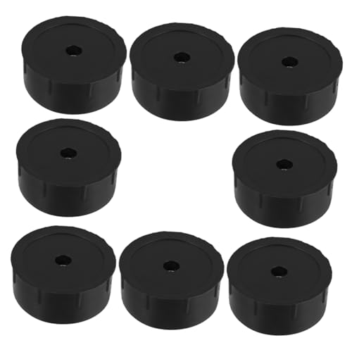 WOONEKY 8stücke Rohrstopfeneinsatz Für Katzenkratzbäume Schwarze Zubehörteile Für Selbstgebaute Kratzbäume DIY-Elemente Für Katzenkratzbaumreparaturen Ersatzstopfen Für von WOONEKY
