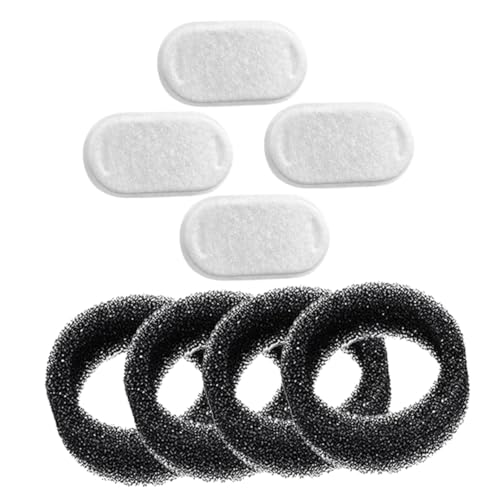 WOONEKY Katzenbrunnenfilter Und Schwämme Filter Haustier-trinkbrunnenfilter Filtermatte Wasserspenderfilter Haustierzubehör Katzentrinkbrunnenfilter von WOONEKY