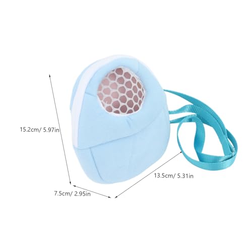 WOONEKY Atmungsaktive Kleintier Tragetasche mit Mesh für Hamster Meerschweinchen und Chinchillas Verstellbare Schultertasche Leichte Transportlösung für Kleine Haustiere Unterwegs WOONEKY Atmungsaktive Kleintier Tragetasche mit Mesh für Hamster Meerschweinchen und Chinchillas Verstellbare Schultertasche Leichte Transportlösung für Kleine Haustiere Unterwegs von WOONEKY
