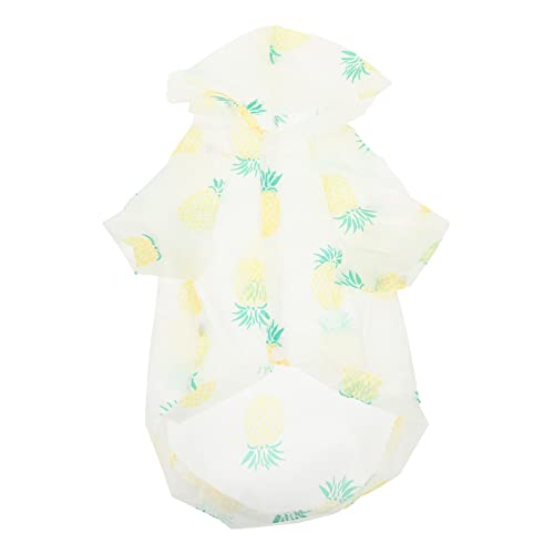 WOONEKY Atmungsaktiver Hunde Hoodie für Sommer Sonnenschutzkleidung für Welpen Leichtes und Bequemes Hundemode für Reisen und Outdoor Aktivitäten von WOONEKY