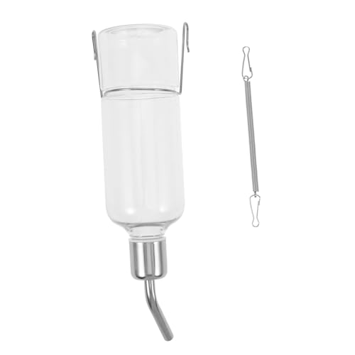 WOONEKY Wasserspender Für Kleine Tiere Automatischer Hängender Futter Trinkspender Aus Umweltfreundlichem Kunststoff Für Kaninchen Katzen Und Vögel Tragbar Und Praktisch WOONEKY Wasserspender Für Kleine Tiere Automatischer Hängender Futter Trinkspender Aus Umweltfreundlichem Kunststoff Für Kaninchen Katzen Und Vögel Tragbar Und Praktisch von WOONEKY