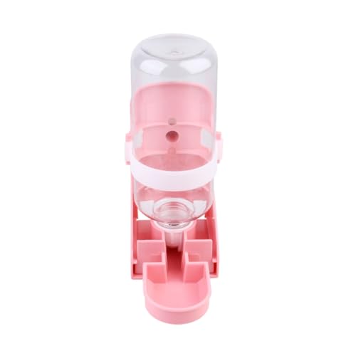 WOONEKY Auslaufsicherer und einfach zu installierender Futternapf für Haustiere 500 ml automatischer Wasserspender für Kleintiere geeignet für Hamster Schweine Katzen und Hunde WOONEKY Auslaufsicherer und einfach zu installierender Futternapf für Haustiere 500 ml automatischer Wasserspender für Kleintiere geeignet für Hamster Schweine Katzen und Hunde von WOONEKY