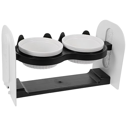 WOONEKY Bissfester Futternapf aus Keramik für Haustiere Futter- und Wasserspender geneigtes Design für Kätzchen WOONEKY Bissfester Futternapf aus Keramik für Haustiere Futter- und Wasserspender geneigtes Design für Kätzchen von WOONEKY