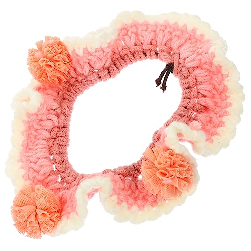 WOONEKY Blumenhalsband Für Verstellbares Haustierhalsband Mit Blumen Dekoratives Für Kätzchen von WOONEKY