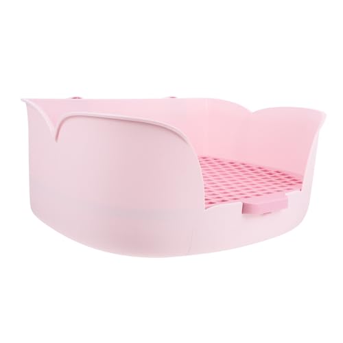 WOONEKY Box Kaninchentoilette Kleine Haustiertoilette Kleintiertoilette Haushaltshaustiertoilette Kleintierstreu Meerschweinchentöpfchen Haustierstreubecken Haustierpfanne Für WOONEKY Box Kaninchentoilette Kleine Haustiertoilette Kleintiertoilette Haushaltshaustiertoilette Kleintierstreu Meerschweinchentöpfchen Haustierstreubecken Haustierpfanne Für von WOONEKY
