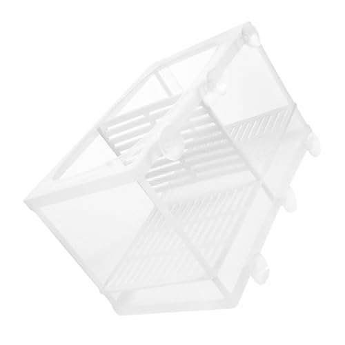 WOONEKY Brutkasten Braten Aquarienfische Aquarium Kindergarten Betta-Aquarium Mit Trennwand Zuchtbecken Trennnetz Für Aquarien Fall Fischzucht Separator Nylon von WOONEKY