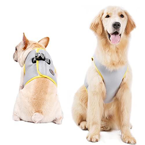 WOONEKY Atmungsaktive Brust-Rücken-Weste mit Schnellverschluss Kühlweste für Hunde XXXL Hundewelpenweste WOONEKY Atmungsaktive Brust-Rücken-Weste mit Schnellverschluss Kühlweste für Hunde XXXL Hundewelpenweste von WOONEKY