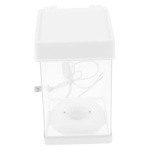 WOONEKY Mini-Aquarium Mit Licht Tischaquarium Für Heimdekoration Büroaquarium von WOONEKY
