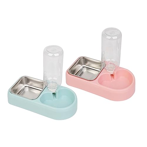 WOONEKY Doppelte Haustier Wassertrinkschale Kreativer Wasserspender Für Hunde Und Katzen Automatischer Trinkbehälter Ideal Für Die Haustierernährung Pet Supplies WOONEKY Doppelte Haustier Wassertrinkschale Kreativer Wasserspender Für Hunde Und Katzen Automatischer Trinkbehälter Ideal Für Die Haustierernährung Pet Supplies von WOONEKY