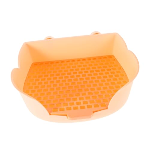 WOONEKY Eck Toilettenschale für Kleintiere Einfache Langlebiges Material Fördert Gewohnheiten für Meerschweinchen und Chinchillas WOONEKY Eck Toilettenschale für Kleintiere Einfache Langlebiges Material Fördert Gewohnheiten für Meerschweinchen und Chinchillas von WOONEKY