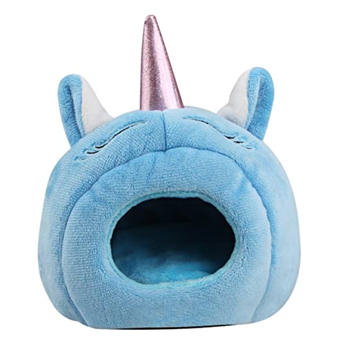 WOONEKY Kuscheliges Einhorn Hamsterversteck Warmes üschiges Schlafhaus Für Hamster Chinchillas äuse Und Kaninchen Farben Zufällig Ideales Winterbett Für Kleintiere WOONEKY Kuscheliges Einhorn Hamsterversteck Warmes üschiges Schlafhaus Für Hamster Chinchillas äuse Und Kaninchen Farben Zufällig Ideales Winterbett Für Kleintiere von WOONEKY