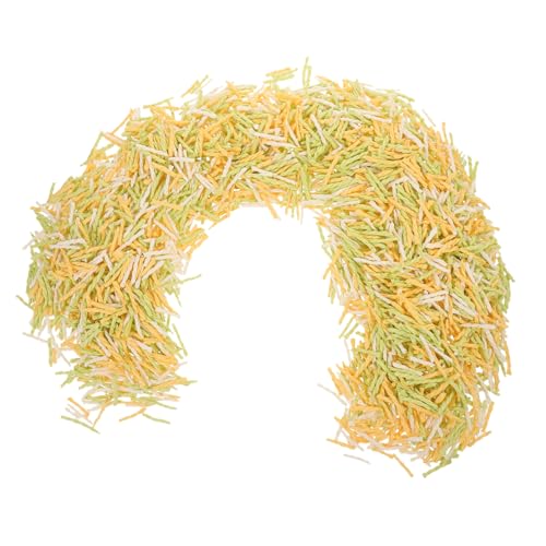 WOONEKY Papierstreu für Haustiere Hamsterspäne große gedrehte Papierperlen staubfrei geruchlos geeignet für Kaninchen Chinchilla WOONEKY Papierstreu für Haustiere Hamsterspäne große gedrehte Papierperlen staubfrei geruchlos geeignet für Kaninchen Chinchilla von WOONEKY