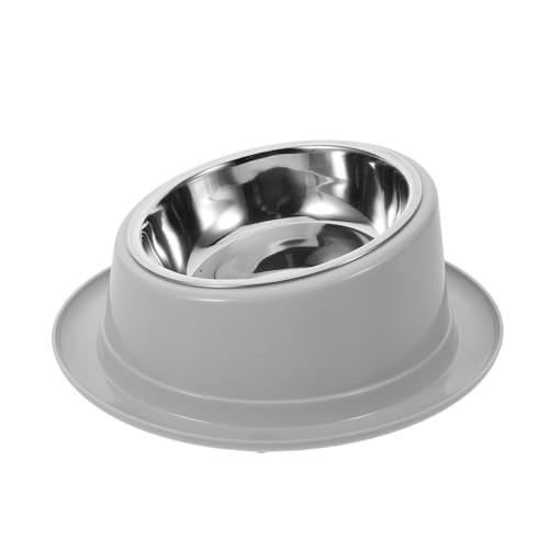 WOONEKY Elevated Edelstahl Katzennapf mit Schrägem Design und Rutschfester Basis Ergonomischer Futter und Wassernapf für Katzen und Kleine Hunde Stabiler Napf für Drinnen und Draußen WOONEKY Elevated Edelstahl Katzennapf mit Schrägem Design und Rutschfester Basis Ergonomischer Futter und Wassernapf für Katzen und Kleine Hunde Stabiler Napf für Drinnen und Draußen von WOONEKY