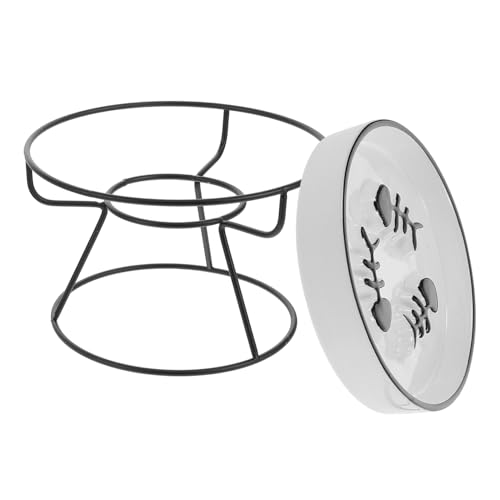 WOONEKY Ergonomische Langsame Fressschale für Haustiere Hochstehender für Drinnen Fördert Langsames Essen und Bessere Verdauung WOONEKY Ergonomische Langsame Fressschale für Haustiere Hochstehender für Drinnen Fördert Langsames Essen und Bessere Verdauung von WOONEKY