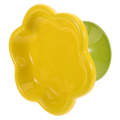 WOONEKY Erhöhter Katzenfutternapf aus Keramik Blumenform Ergonomische Schüssel für Wasser und Futter für Kätzchen und Kleine und Funktional WOONEKY Erhöhter Katzenfutternapf aus Keramik Blumenform Ergonomische Schüssel für Wasser und Futter für Kätzchen und Kleine und Funktional von WOONEKY