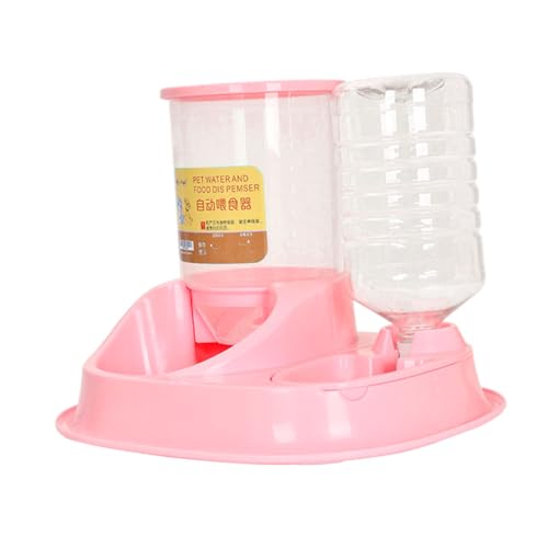 WOONEKY Praktischer Katzennapf Wasserspender automatischer Futterspender für Katzen und Hunde einfaches Design kein Durcheinander WOONEKY Praktischer Katzennapf Wasserspender automatischer Futterspender für Katzen und Hunde einfaches Design kein Durcheinander von WOONEKY