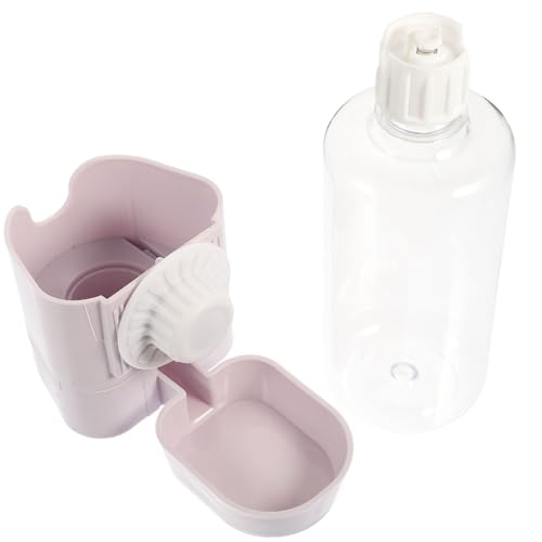 WOONEKY Hängende Haustier Wasserflasche für Kaninchen und Meerschweinchen Auslaufsicherer Wasserspender Kompakt und Platzsparend Automatische Trinkflasche für Nager für Zuhause und von WOONEKY