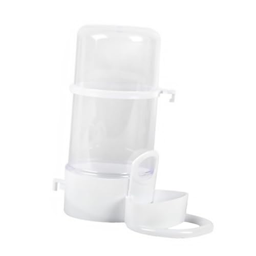 WOONEKY Hamster Automatischer Futterspender Für Kleintiere Nachfüllbare Futterstation Praktisch Und Einfach Zu Reinigen Lebensmittelechter Transparent Für Hamster Und Meerschweinchen von WOONEKY