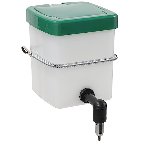 WOONEKY Kaninchen Auslauf Hängender Trinkbrunnen Haustier Wasserspender Haustierbedarf Hängender Wasserspender Hamster Wasserbehälter Welpen Wasserflasche Wasserbehälter Für Haustiere Hunde von WOONEKY