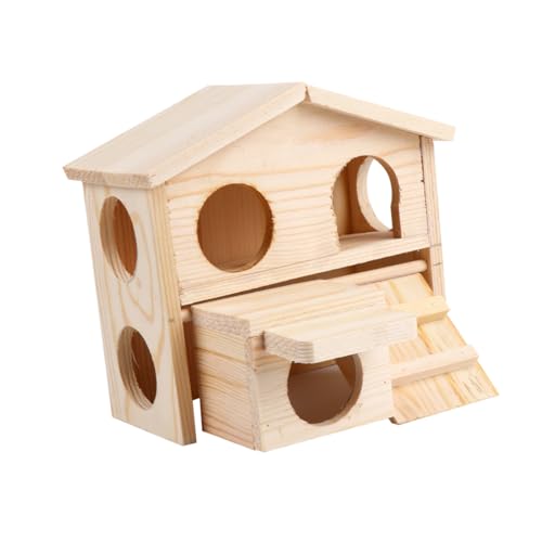 WOONEKY Hamster Backenzahnnest des Hamsters Hamsterhaus Einstreu für Meerschweinchen Hamsterhütte Hasenhaus Hamster Spielzeug hamsterspielzeug Haustierhaus mit Leiter Protokoll WOONEKY Hamster Backenzahnnest des Hamsters Hamsterhaus Einstreu für Meerschweinchen Hamsterhütte Hasenhaus Hamster Spielzeug hamsterspielzeug Haustierhaus mit Leiter Protokoll von WOONEKY