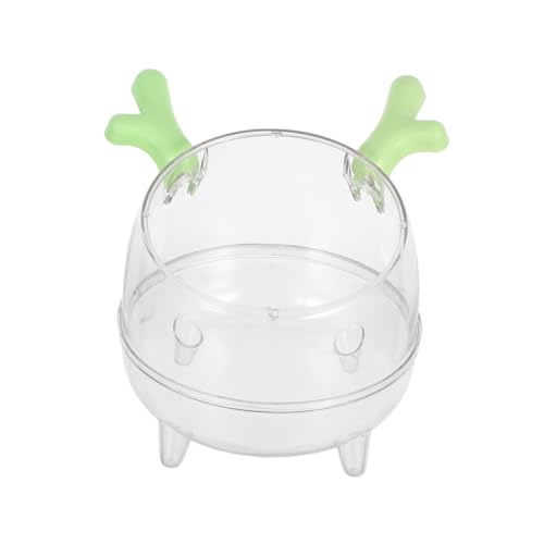 WOONEKY Hamster Badewanne Sandbox für Kleintiere Praktische Toilette für Hamster Meerschweinchen und Zwerghamster Stabile und Benutzerfreundliche Kunststoffkonstruktion von WOONEKY