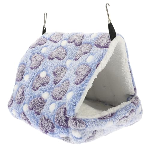 WOONEKY Squirrel Resting Bed Weiches Hamster Nest Aus Baumwolle Warmes Schlafhaus Für Kleine Tiere Für Winter Für Hamster Meerschweinchen Und Andere Kleintiere WOONEKY Squirrel Resting Bed Weiches Hamster Nest Aus Baumwolle Warmes Schlafhaus Für Kleine Tiere Für Winter Für Hamster Meerschweinchen Und Andere Kleintiere von WOONEKY