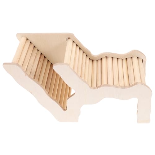 WOONEKY Hamster Schlafhaus Aus Holz Versteckspielzeug Mit Kletterleiter Für Kleine Tiere Perfektes Nistatelier Für Zwerghamster Meerschweinchen Und Kaninchen WOONEKY Hamster Schlafhaus Aus Holz Versteckspielzeug Mit Kletterleiter Für Kleine Tiere Perfektes Nistatelier Für Zwerghamster Meerschweinchen Und Kaninchen von WOONEKY